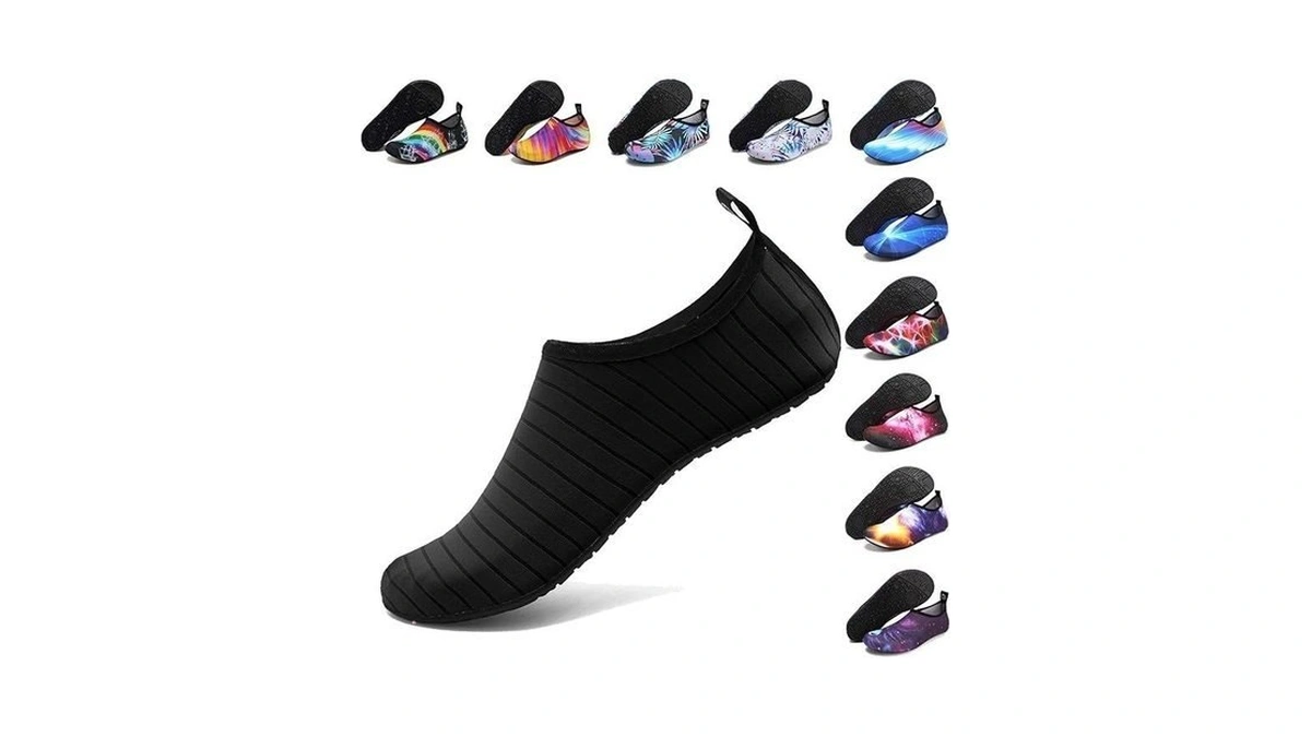 Anluke Water Shoes Barefoot Aqua Yoga Socks Quick-dry Beach Swim