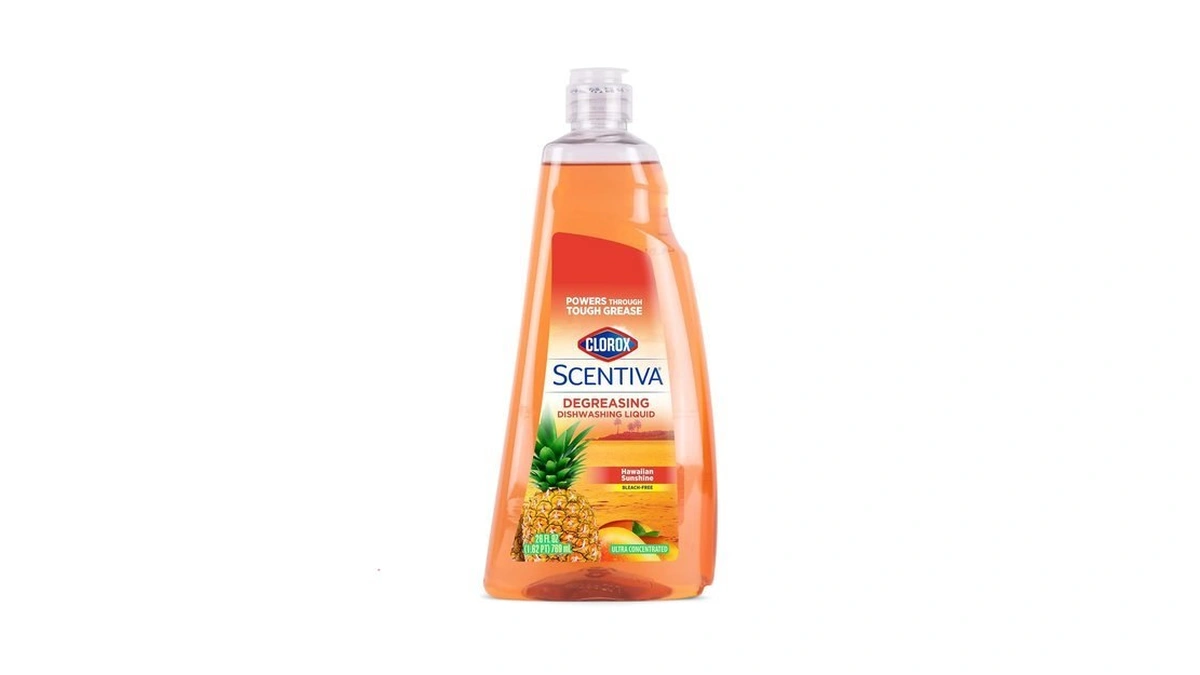 Clorox Scentiva Liquid Dish Soap, Hawaiian Sunshine Scent - Ultra-concentrated