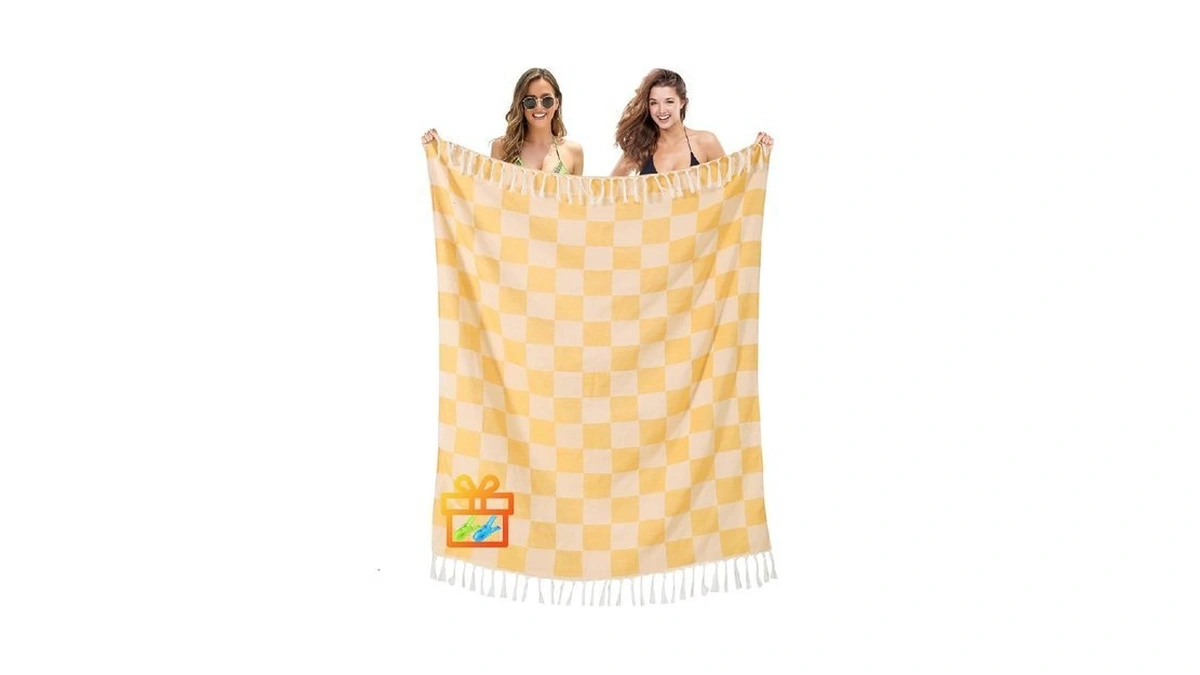 Antfuny Giant Beach Towel Blanket Autumn Outing Stuff For Women