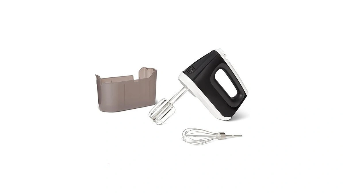 Amazon Basics 6-speed Electric Hand Mixer With Turbo And Stainless