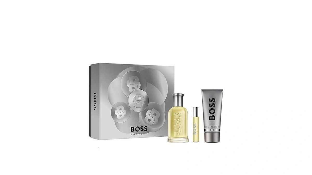 Hugo Boss Bottled Eau De Toilette 3-piece Gift Set ($176