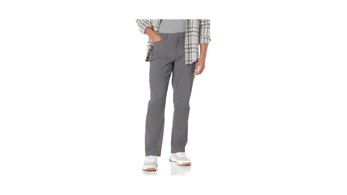 Eddie Bauer Men's Athletic Fit Fixed Waist Active Performance Rainier