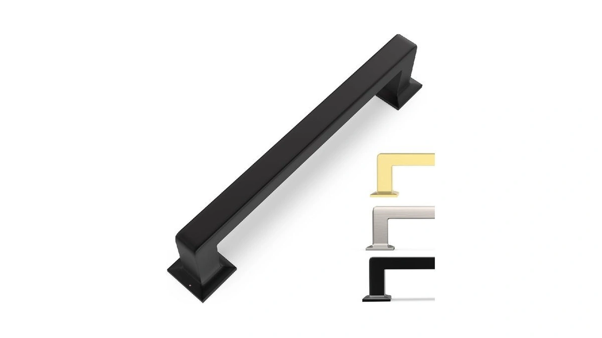 Komotia 10 Pack 5 Inch Cabinet Pulls Matte Black Kitchen