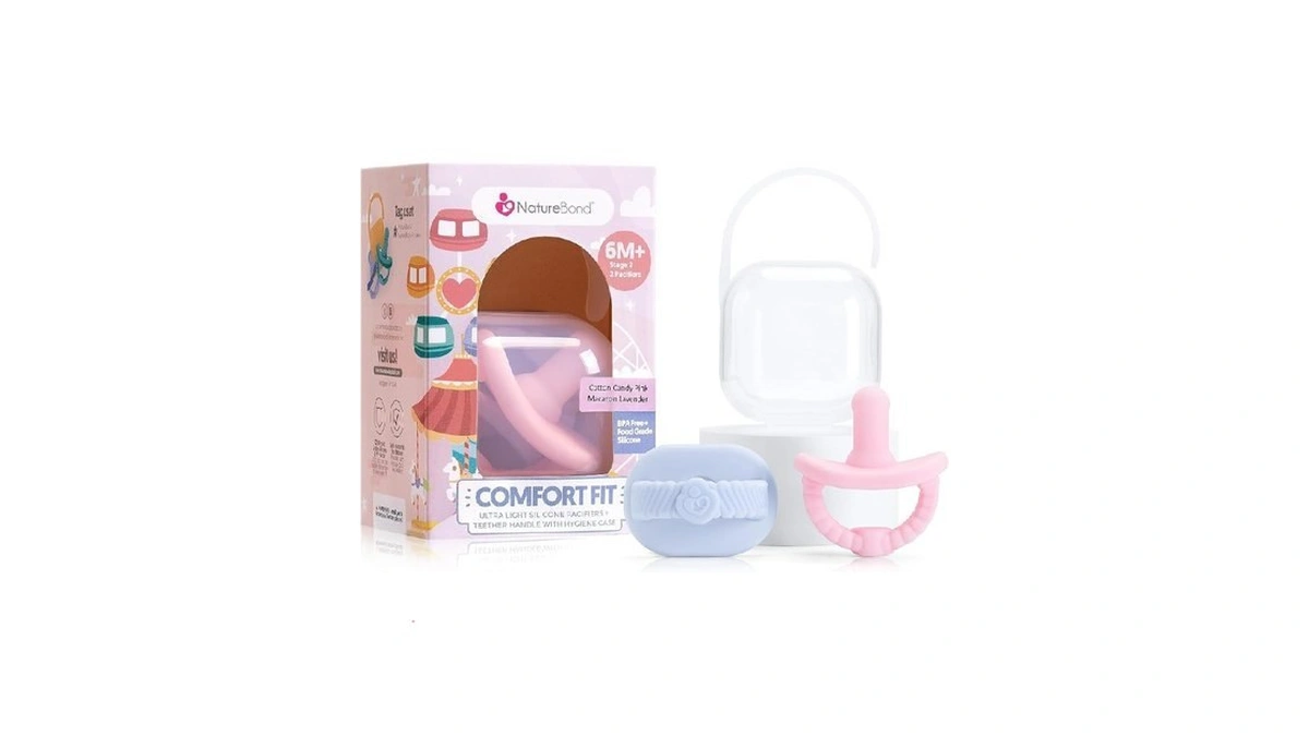 Naturebond Baby Pacifier Soother Silicone Binky Newborn Teether Pacifiers 2