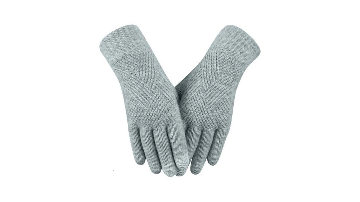 Bodvera Winter Gloves For Women Touch Screen Thermal Soft Lining