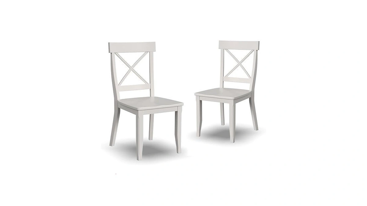 Homestyles Warwick Off-white Dining Chair Pair