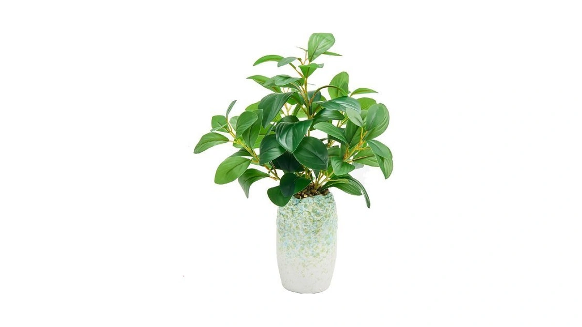 K&y Realistic Artificial Potted Plants Olive Wild Fern Berry Decor