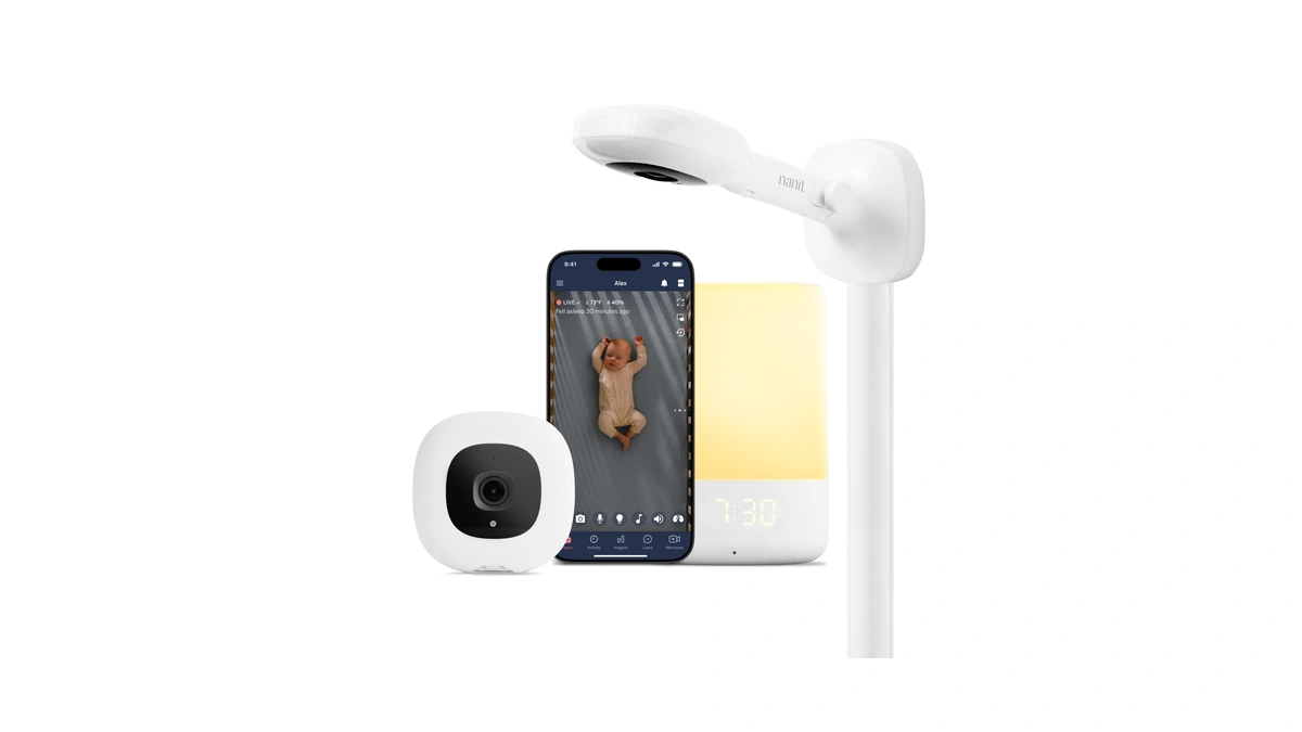 Nanit Nursery Bundle Smart Baby Monitor With Wall Mount –