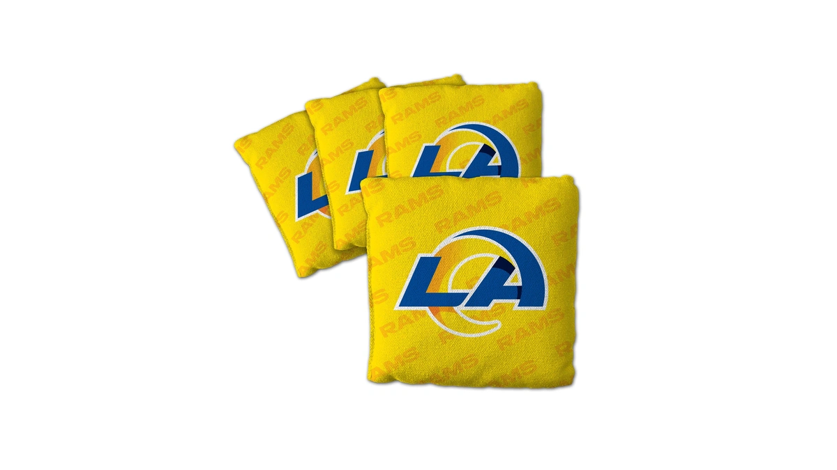 Youthefan Officially-licensed Nfl Los Angeles Rams Set Of 4 Cornhole