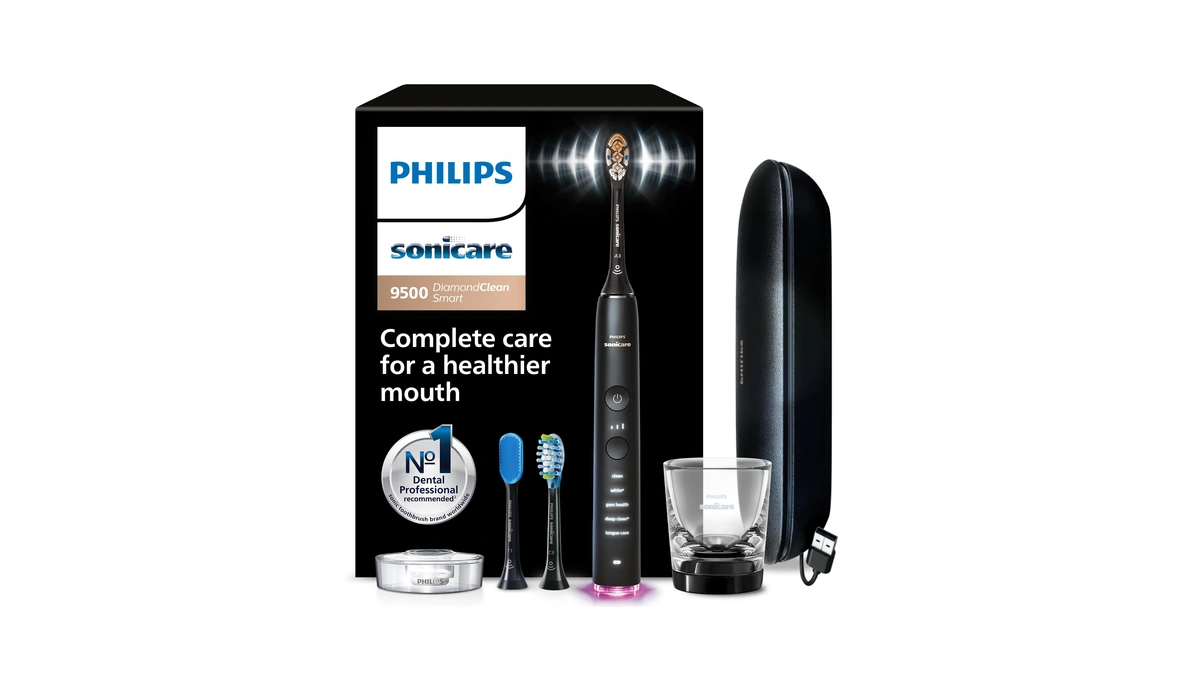 Philips Sonicare Diamondclean Smart 9500 Electric Toothbrush - Sonic Toothbrush