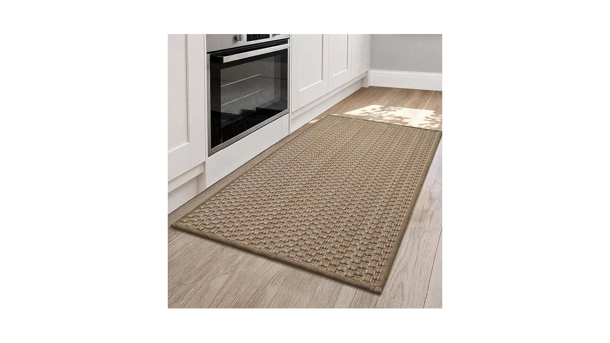 Thin Kitchen Rugs Non Slip Washable,low Profile Kitchen Mats For