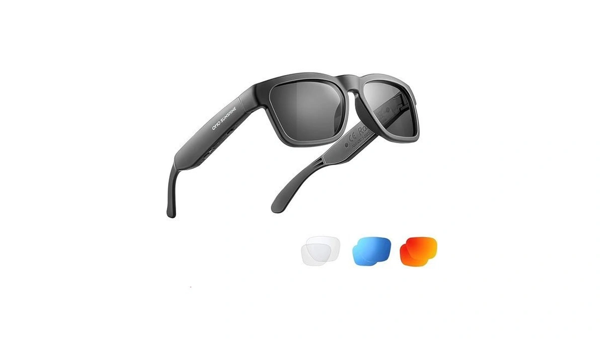 Oho Smart Glasses,polarized Sunglasses With Bluetooth Speaker,athletic/outdoor Uv Protection And