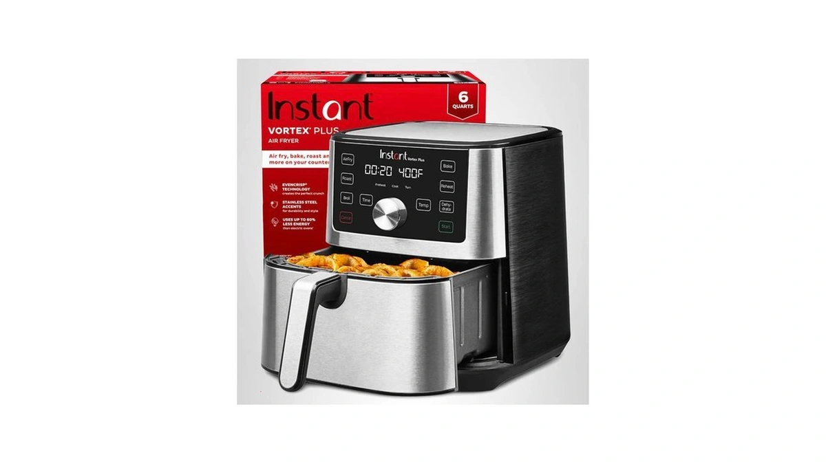 Instant Pot 6qt Vortex Plus Air Fryer, 6-in-1, Air Fry,
