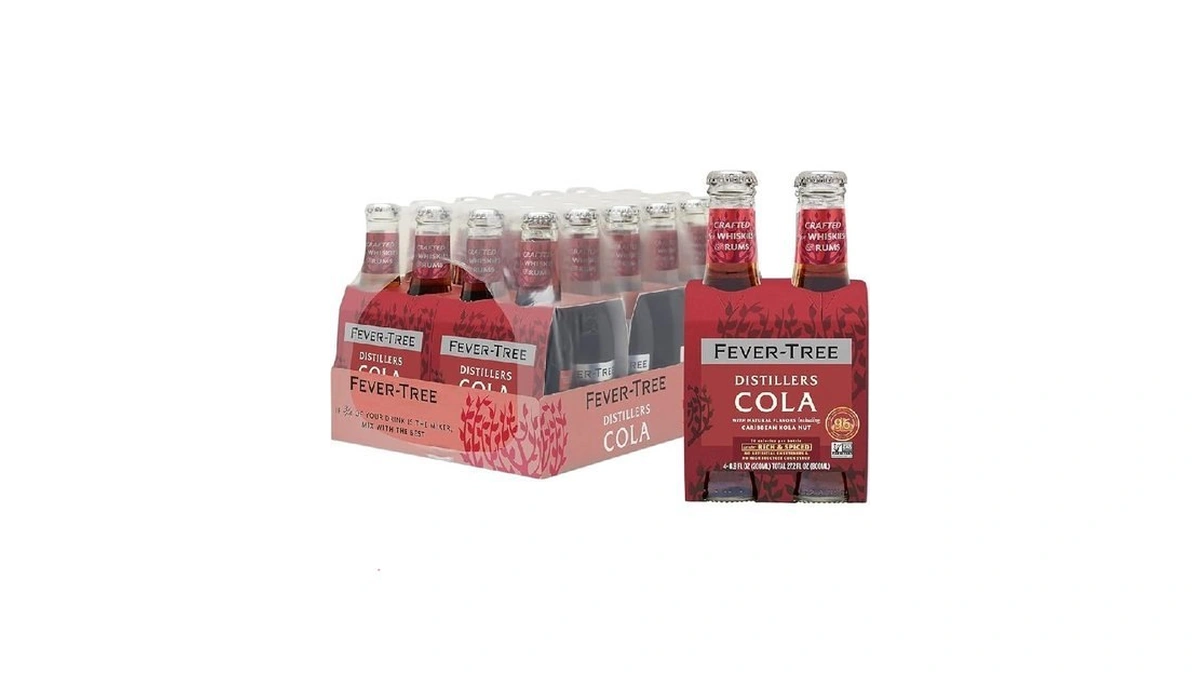 Fever-tree Distillers Cola – Premium Soda Mixer For Cocktails And