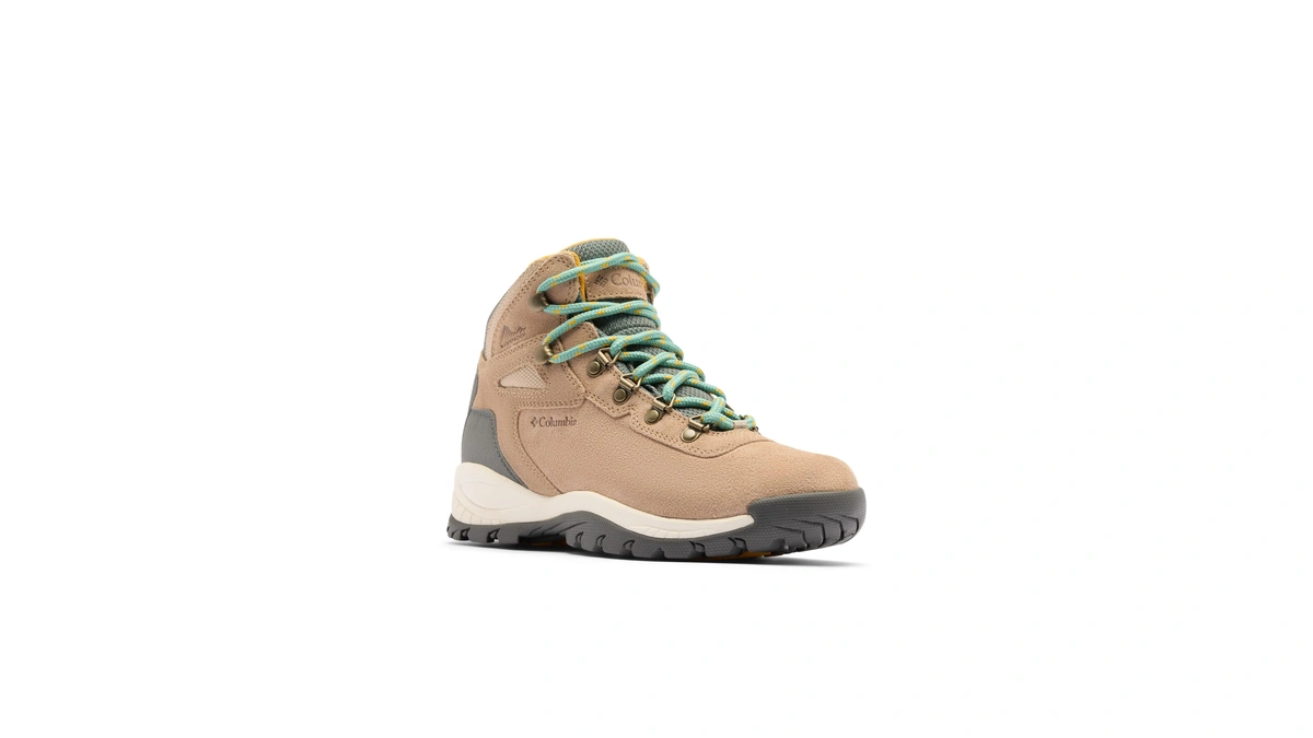Columbia Women's Newton Ridge Plus Waterproof Amped, Oxford Tan/dusty Green,
