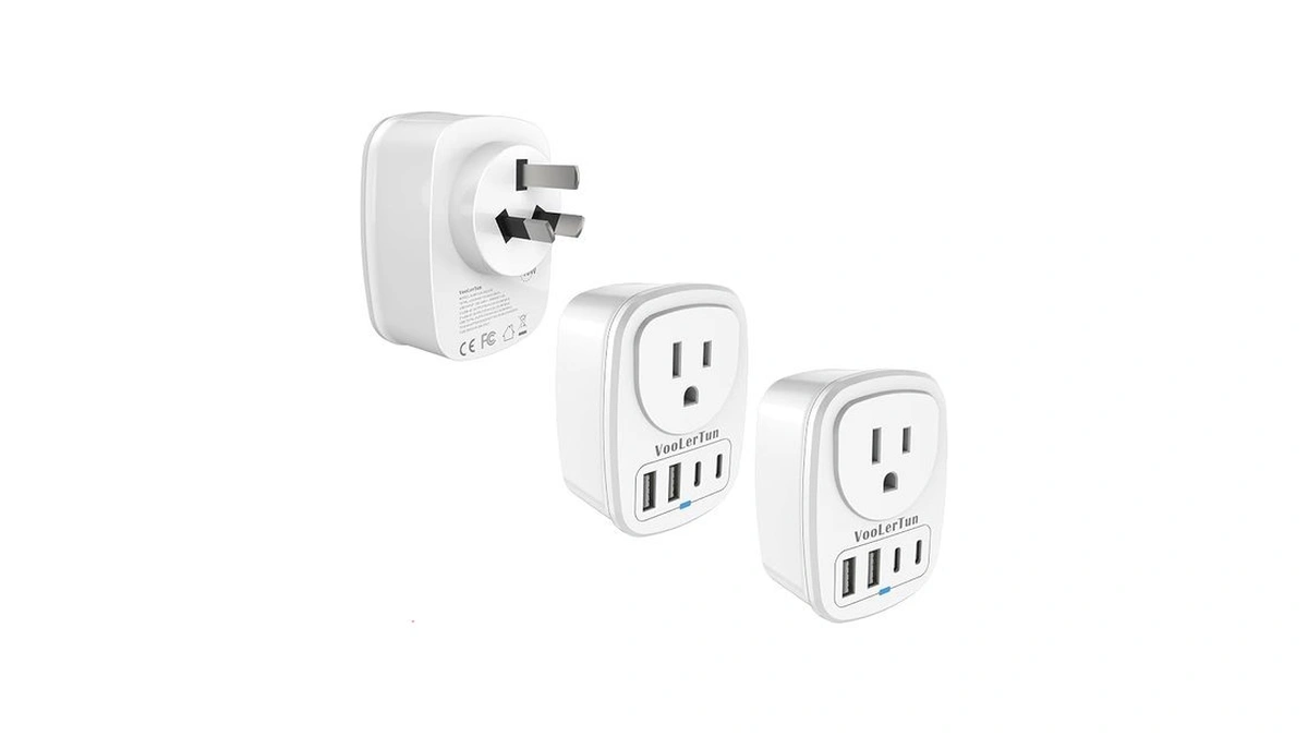 Voolertun Type I Australian Plug Adapter New Zealand Power Adapter