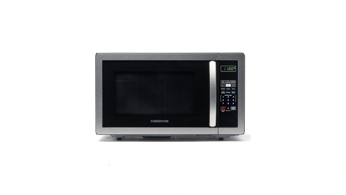 Farberware 1.1 Cu. Ft. Countertop Microwave Oven – 1000 Watts