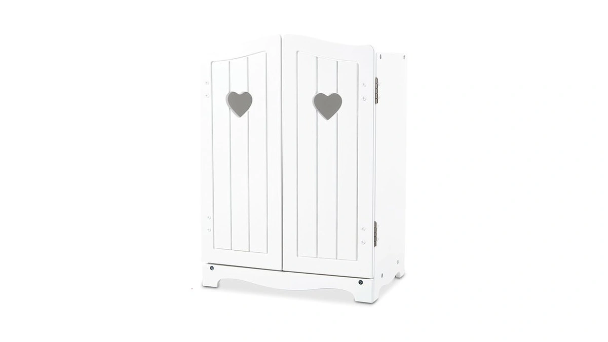Melissa & Doug Mine To Love Wooden Play Armoire Closet
