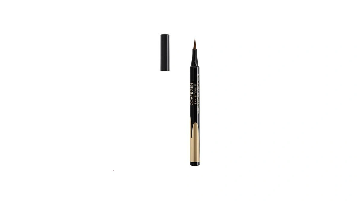 Covergirl Exhibitionist Lash Enhancing Liquid Eyeliner, Rich Brown (pack Of