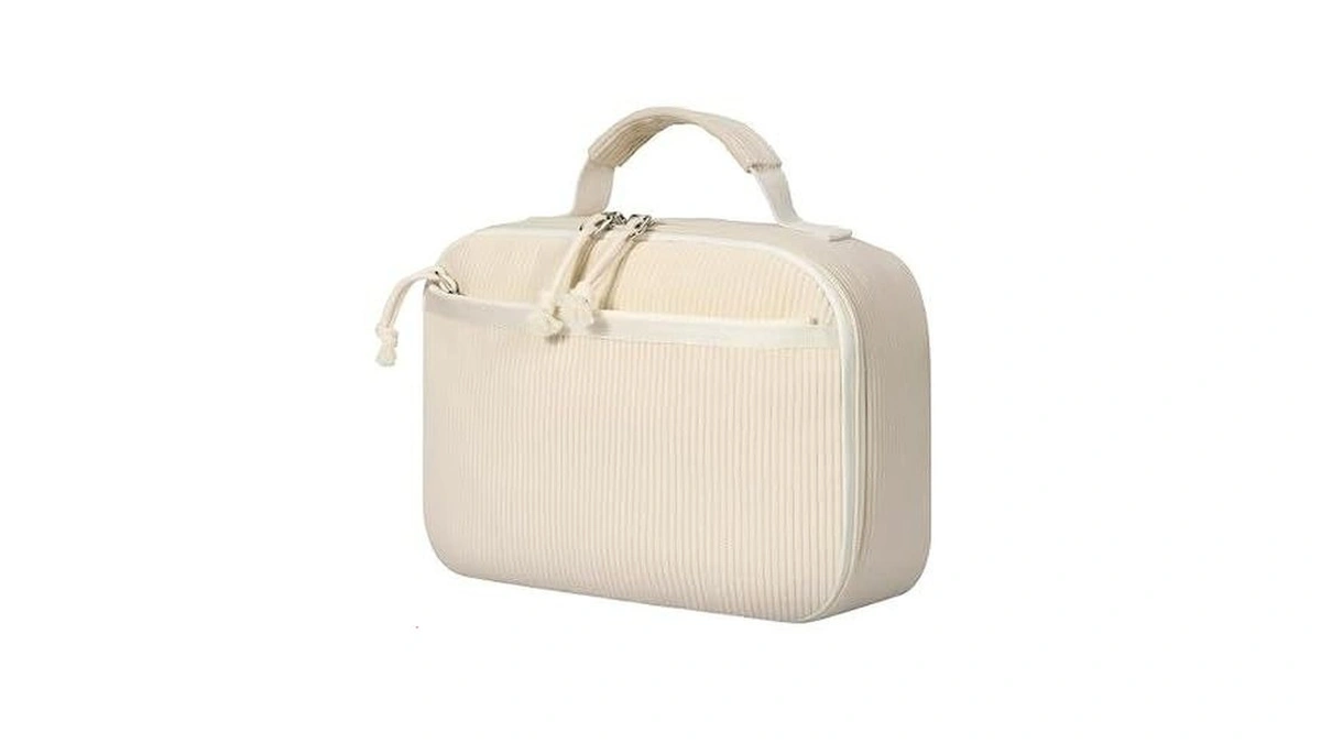 Neverwhy Lunch Box For Women Cute Corduroy Insulated Lunch Bag