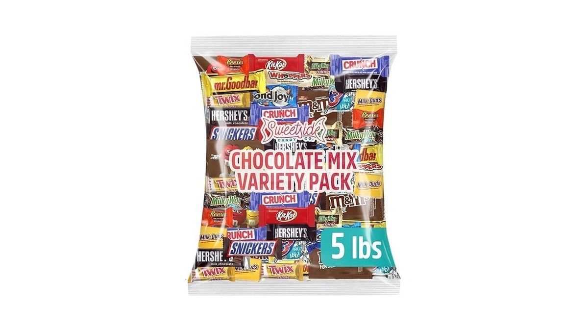 Chocolate Assorted Candy Variety Pack - 5 Lb Bulk -