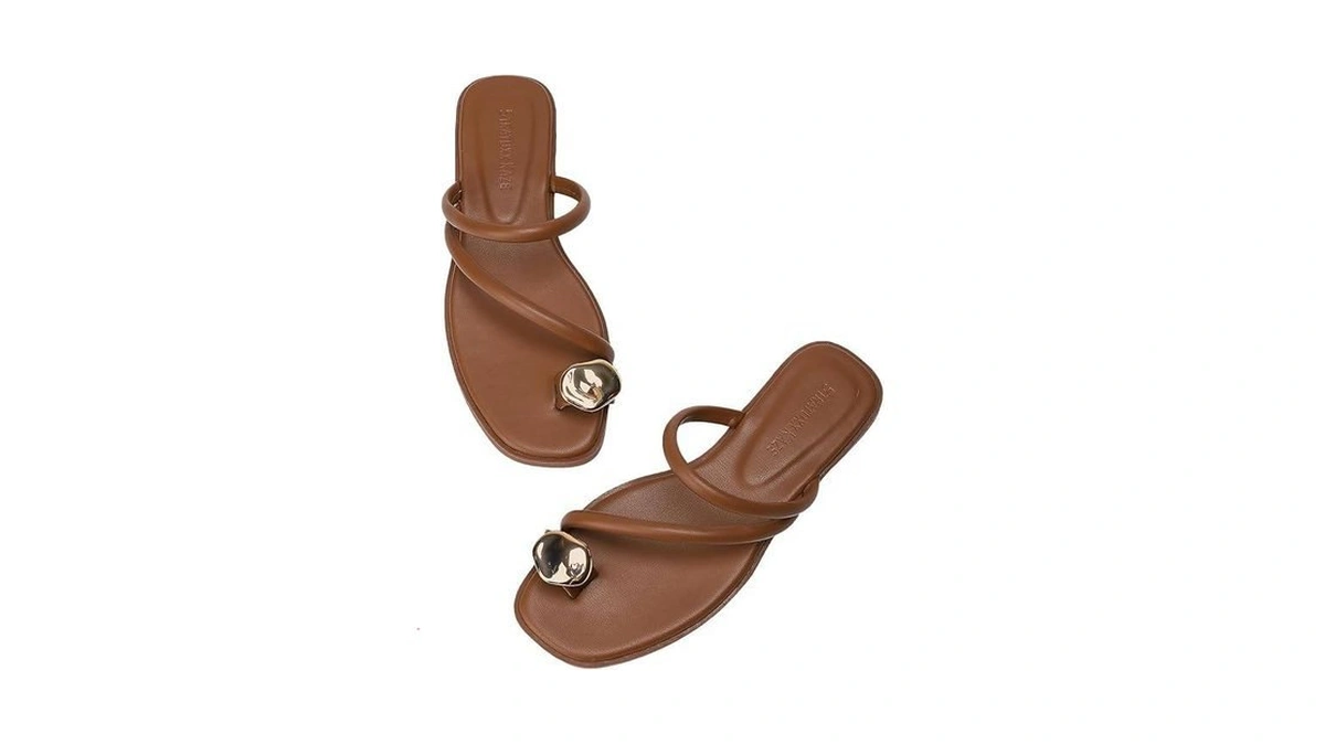 Stratuxx Kaze Women's Toe Ring Flat Sandals Open Toe Loop