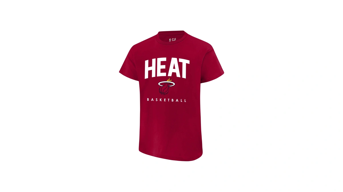 Ultra Game Men's Nba Official Teamster Short Sleeve T-shirt, Miami