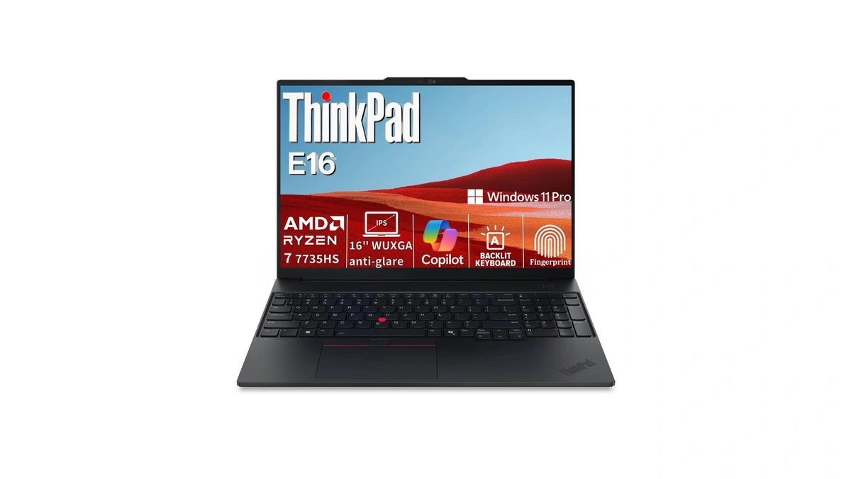 Lenovo Thinkpad E16 Gen 2 16" Fhd+ Business Laptop Computer,