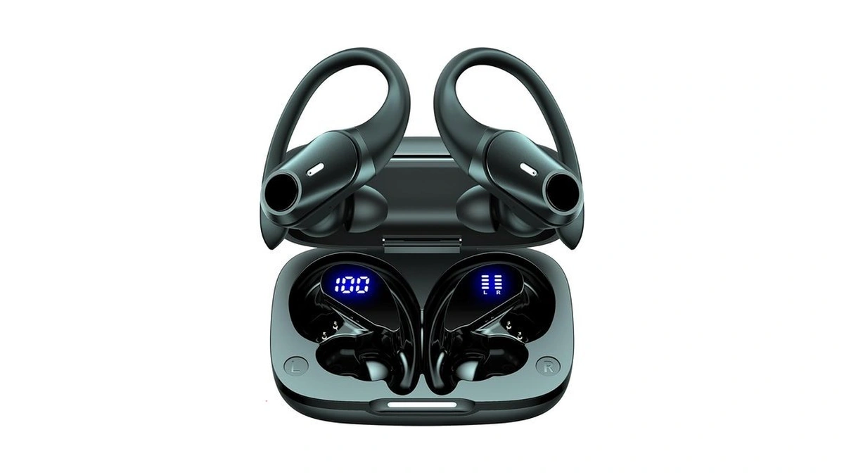 Active Noise Cancelling Ear Buds Wireless Earbuds 80h Playtime Bluetooth