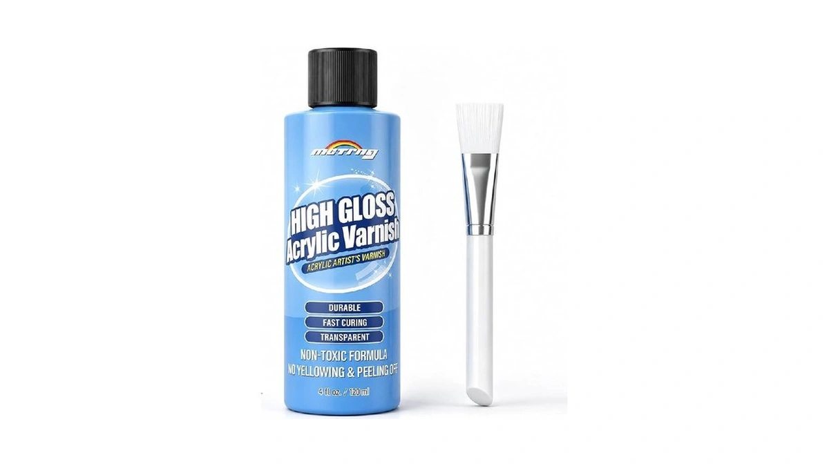 Clear Acrylic Paint Sealer, High Gloss Varnish For Acrylic Painting
