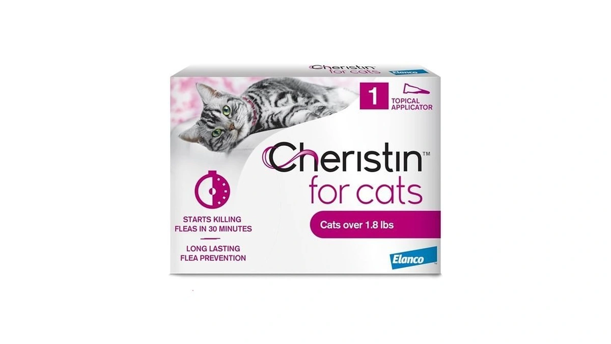 Cheristin Flea Treatment & Prevention For Cats | Fast Acting