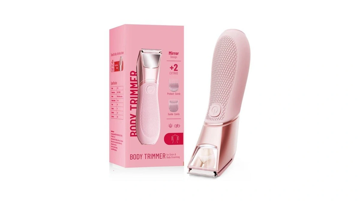 Rechargeable Bikini Trimmer For Women:body Groomer With ππ’π«π«π¨π« & πππ