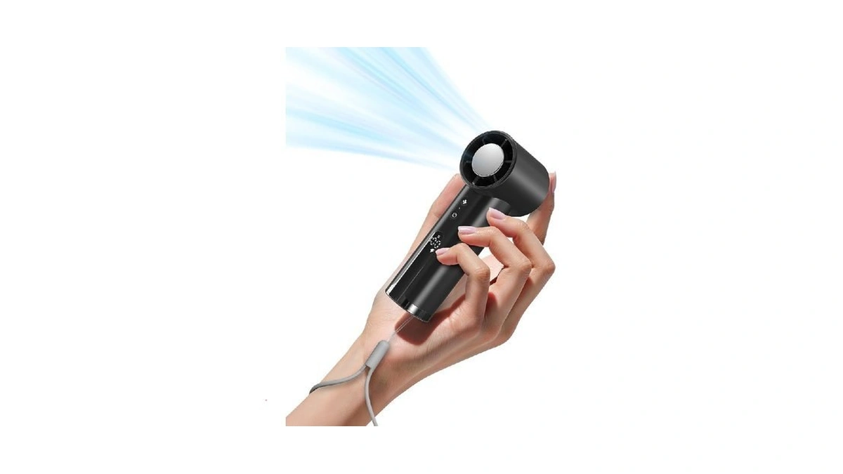 Oidozac Portable Handheld Fan, Turbo Power 18800 Rpm Fast Charge