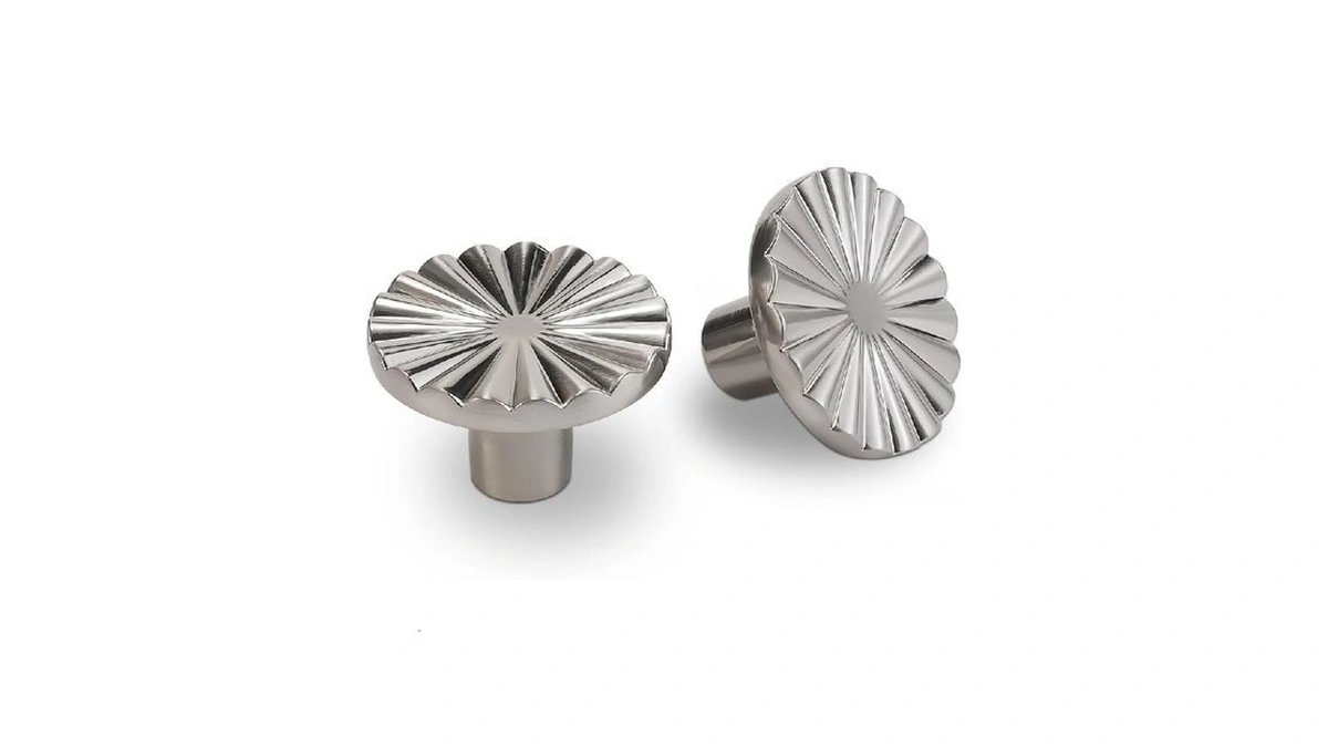 Povefonk 10 Pack Brushed Satin Nickel Kitchen Sliver Drawer Knobs