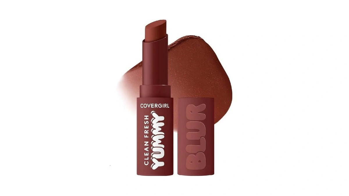 Covergirl Clean Fresh Yummy Blur Lipstick, Blurring Effect, Matte Lip