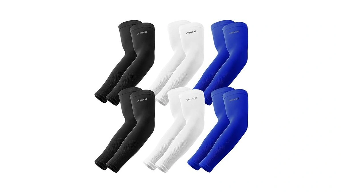 Yqxcc 6 Pairs Arm Sleeves, Cooling Uv Sun Protection Sports