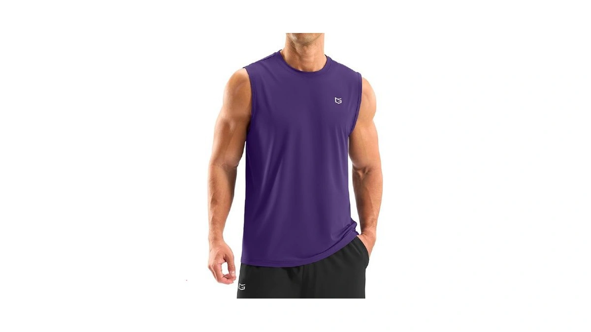 G Gradual Sleeveless Shirts For Men Workout Tank Tops Moisture