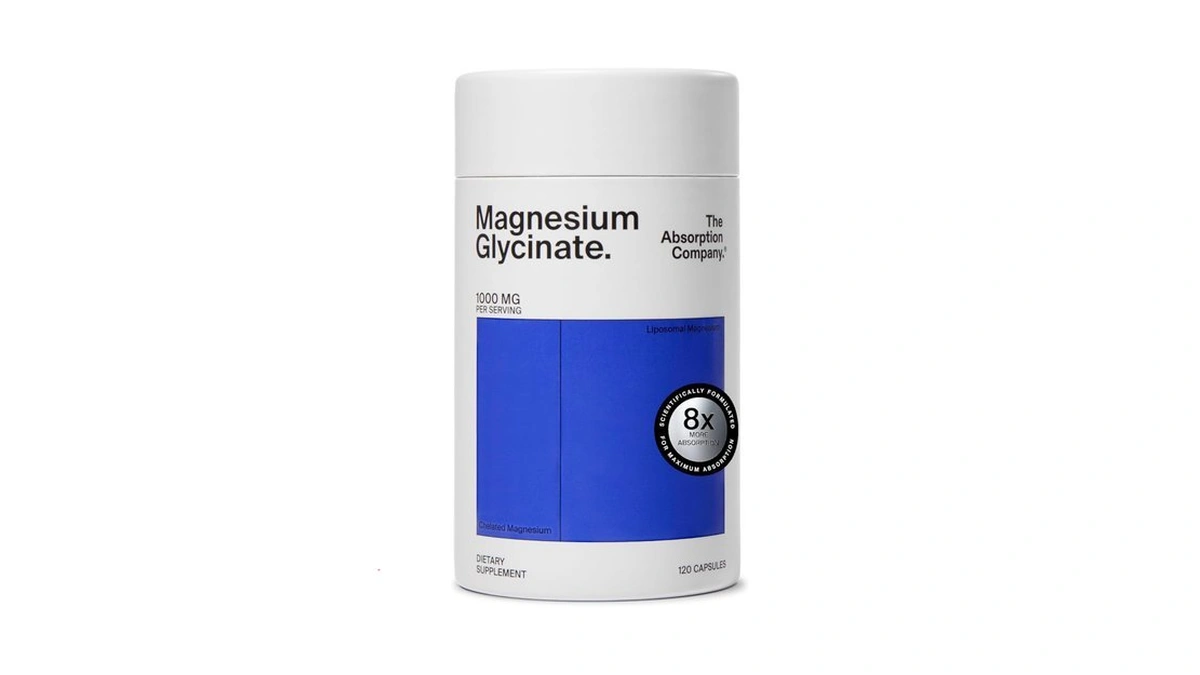 Magnesium Glycinate 1000mg - Liposomal Magnesium Bisglycinate For Max Absorption