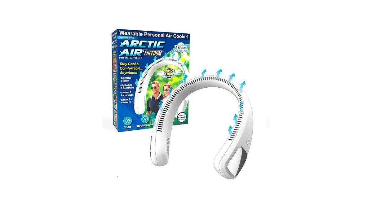 Arctic Air Freedom Personal Air Cooler - Portable 3-speed Neck