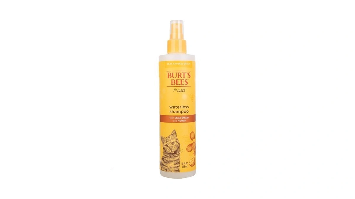 Burt's Bees For Pets Waterless Cat Shampoo Spray, No-rinse Cat