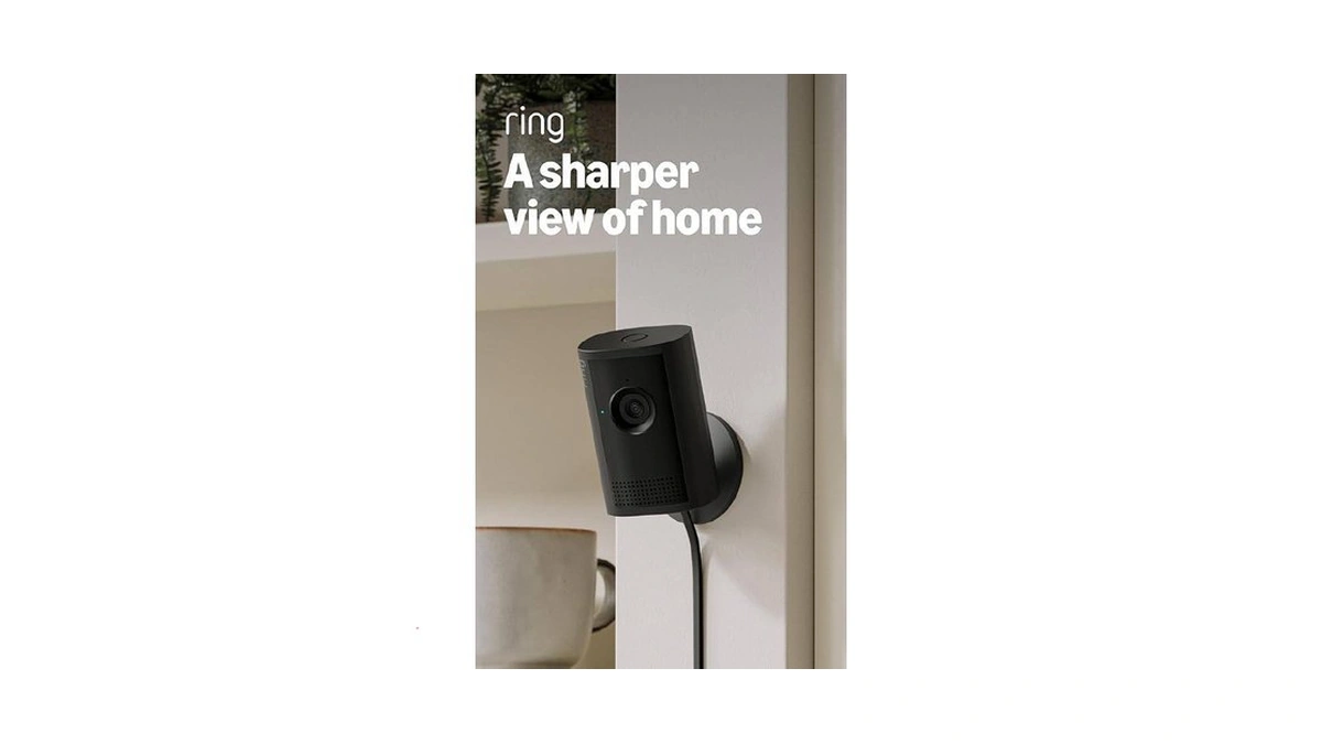 Ring Indoor Cam Plus (newest Model), Home Or Business Security,