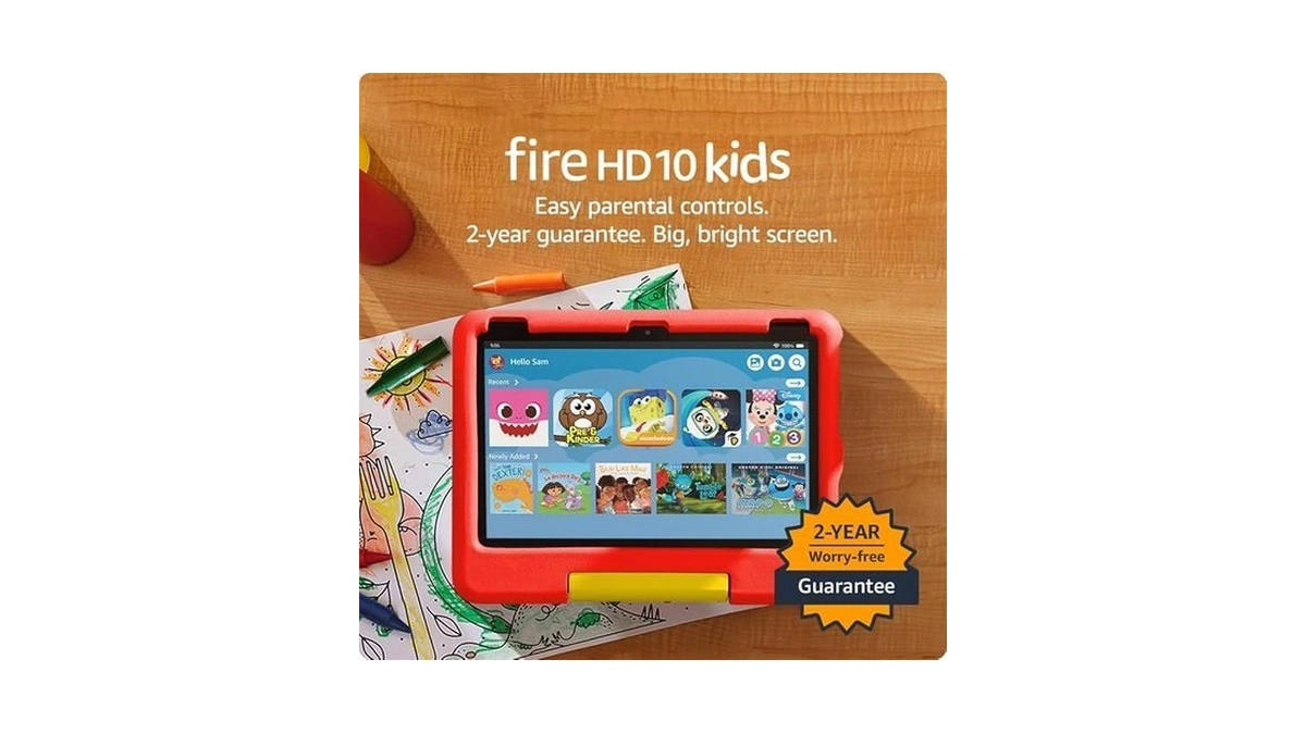 Amazon Fire Hd 10 Kids Tablet (newest Model) Ages 3-7