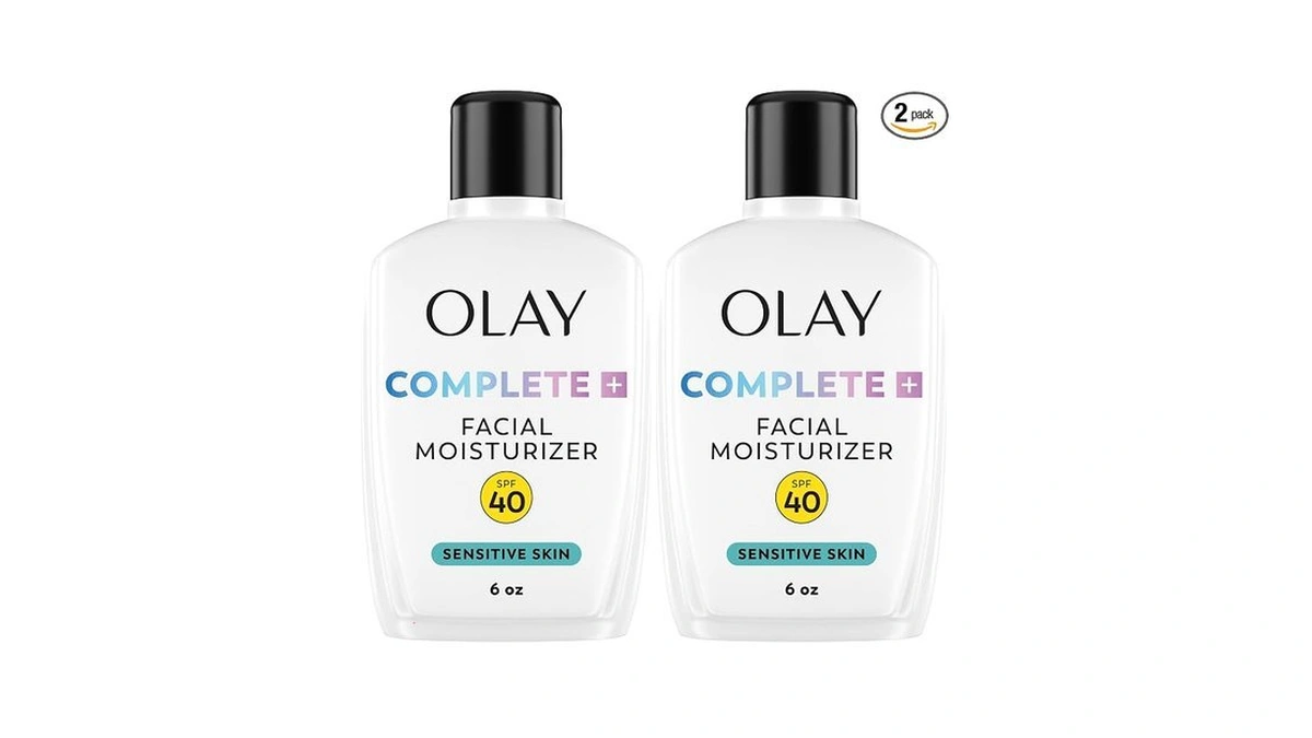 Olay Complete+ Face Moisturizer With Sunscreen Spf 40,for Sensitive Skin,broad