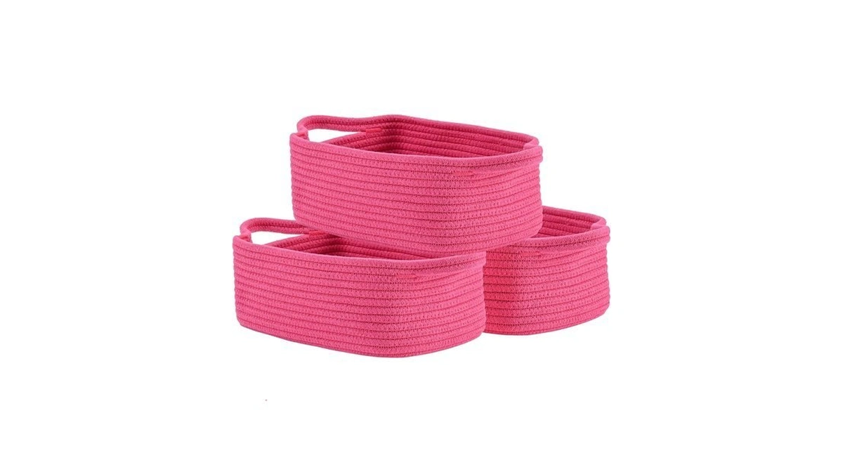 Kallax Small Woven Basket, 12 X 8 X 4.5 Inches,