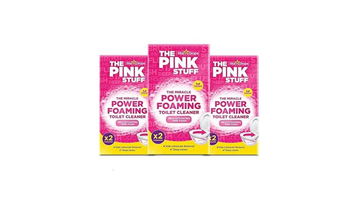Stardrops The Pink Stuff Miracle Power Foaming Toilet Cleaner β
