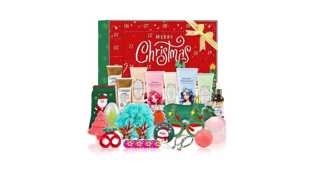Advent Calendar 2026-24 Days Of Luxury Bath & Body Gifts