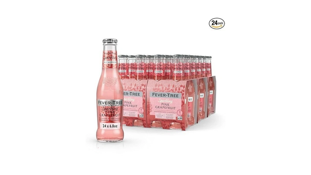 Fever-tree Sparkling Pink Grapefruit – Premium Soda Mixer For Cocktails