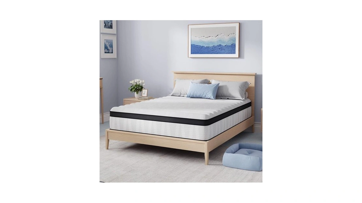 Avenco King Size Mattress, 12 Inch King Hybrid Mattress In