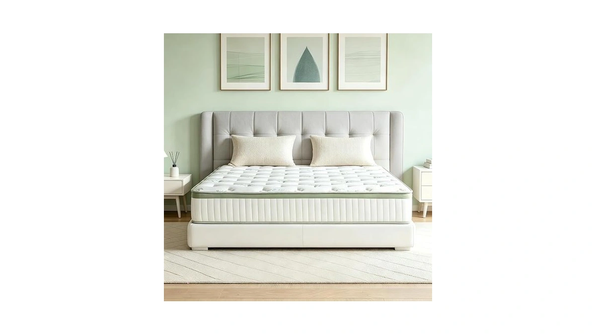 Arcticus Queen Mattress, 12 Inch Queen Size Hybrid Mattress In