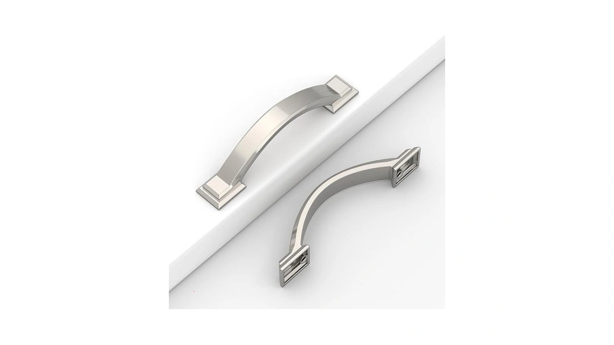 Coinkoly 10 Pack Brushed Satin Nickel Cabinet Pulls 3''(76mm) Hole